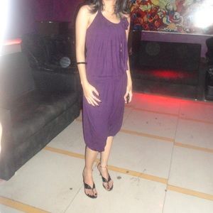 Purple jumpsuit